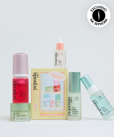 O conjunto de ícones da K-beauty
